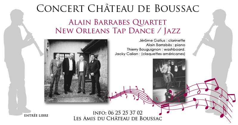 Concert Château de&nbsp;Boussac