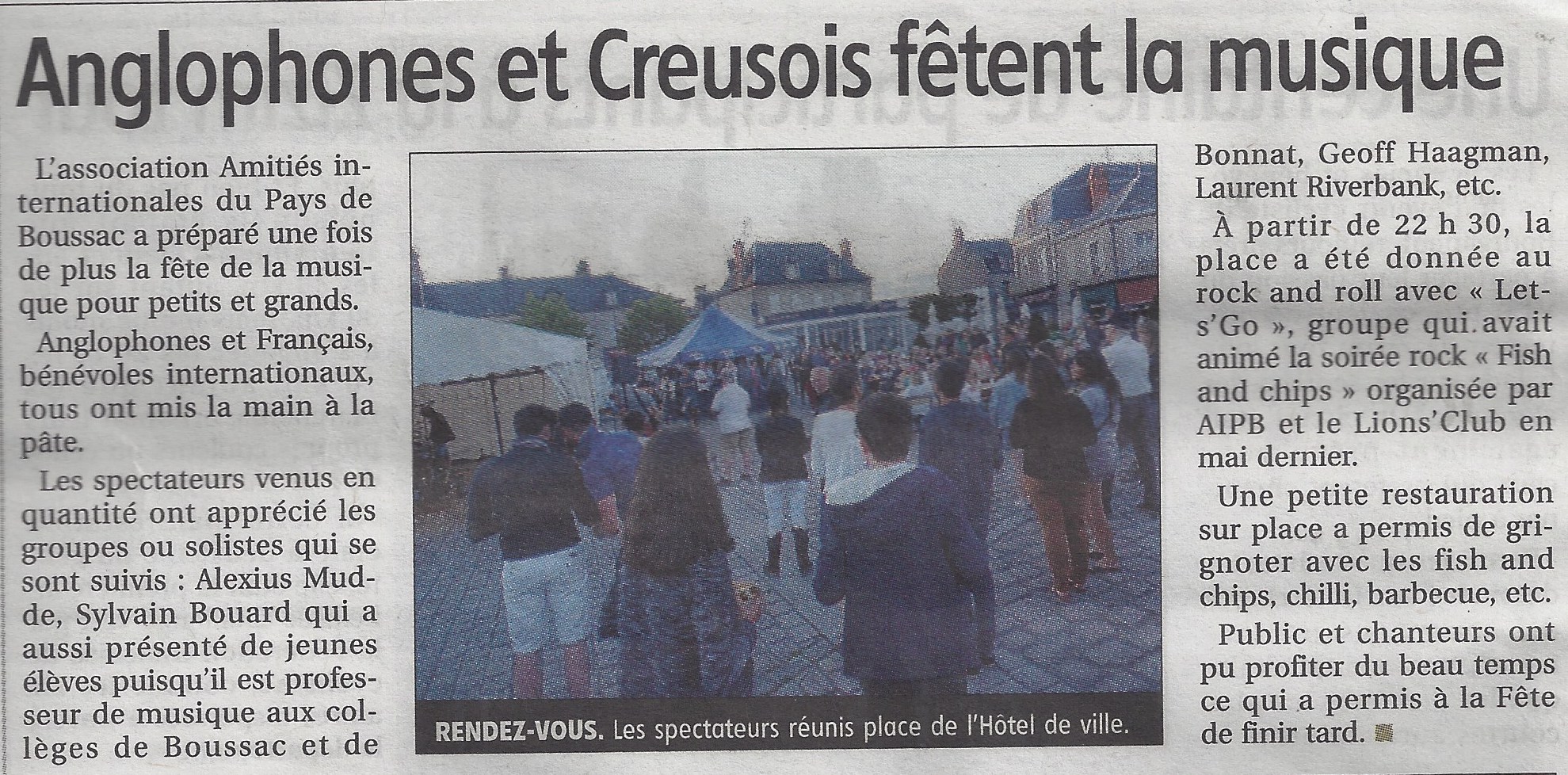 Fete de la Musique 2018